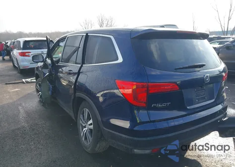 2017 Honda Pilot Ex-L из США, поврежденный, VIN 5FNYF6H58HB100929